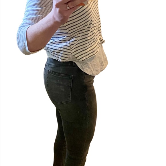 GAP raw hem skinny jeans - Picture 4 of 6